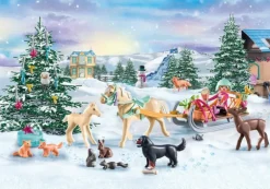 Online Playmobil Advent Calendar: Horses of Waterfall - Christmas Sleigh Ride