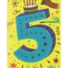 Outlet Peaceable Kingdom Age 5 Lettering Foil Card