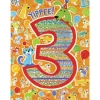 Online Peaceable Kingdom Age 3 Pattern Foil Card