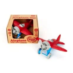 Clearance Green Toys Airplane - Red