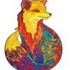 Unidragon Alluring Fox Wooden Puzzle