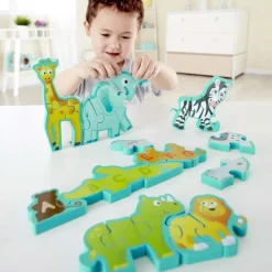 Clearance Hape Alphabet & Animal Parade Puzzle