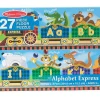 Online Melissa u0026 Doug Alphabet Express Floor Puzzle - 27 Pieces