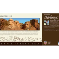 Clearance MasterPieces American Vistas - Mount Rushmore - 1000 Piece Panoramic Puzzle