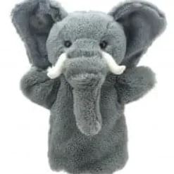 Discount The Puppet Company Animal Puppet Buddies - Elephant