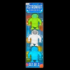 Online Ooly Astronaut Erasers Set of 3