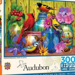 New MasterPieces Audubon - Feathered Reflections - 300 Piece EZGrip Puzzle