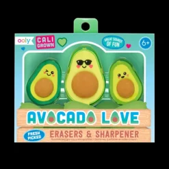 Best Ooly Avocado Love Erasers & Sharpener