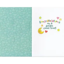 Online Peaceable Kingdom Baby Mobile Embossed and Foil Card
