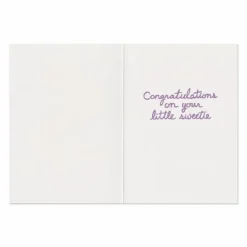 Discount Peaceable Kingdom Baby Swan Foil Card