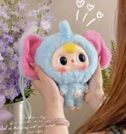 Idako Baby Three Big Head Baby Zipper Bag Plush Series Blind Box