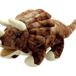 The Puppet Company Baby Triceratops Puppet - Brown