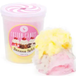 Discount Fairy Tale Cotton Candy Banana Split Gourmet Cotton Candy
