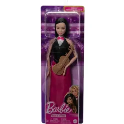 Mattel Barbie Doll & Accessories - Career Violinist Musician Doll