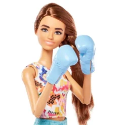 Sale Mattel Barbie Doll With Puppy - Workout Outfit, Roller Skate, and Tennis