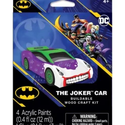 Online MasterPieces Batman - Mini Joker Buildable Wood Craft Kit