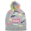 Hot Bio World Batman Youth Glitter Pom Beanie