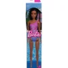 Sale Mattel Beach Barbie Doll - Tropical Purple Swimsuit