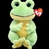 New TY Beanie Bellie - Snapper the Frog - 8" Small