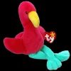 TY Beanie Baby - Farya II - Pink Flamingo