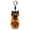 TY Beanie Bellie - Ace the German Shepard Dog - 5" Clip