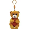 Online TY Beanie Bellie - Duncan the Brown Bear - 5" Clip