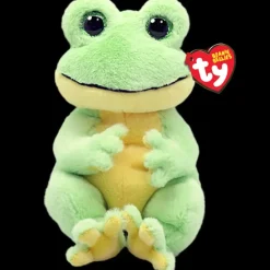 Online TY Beanie Bellie - Snapper the Green Frog - 13" Medium