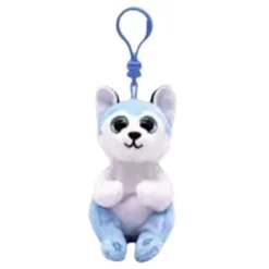 New TY Beanie Bellie - Thunder the Husky Dog - 5" Clip