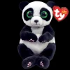 Hot TY Beanie Bellie - Ying Black and White Panda - 8" Small
