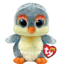Hot TY Beanie Boo's - Fisher the Gray Penguin - Small 6"