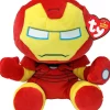 Hot TY Beanie Boo's - Iron Man - Soft Small