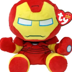 Hot TY Beanie Boo's - Iron Man - Soft Small