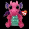 Outlet TY Beanie Boo's - Spitfire the Pink Dragon - 6" Small