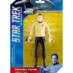 Online NJ Croce Bend-Ems - Star Trek Captain Kirk 6" Bendable Action Figure