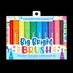 Outlet Ooly Big Bright Brush Markers Set of 10