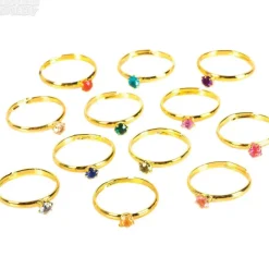 Clearance The Toy Network Birthstone Ring Assorted Styles