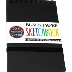 Clearance Ooly Black DIY Cover Sketchbook - Small