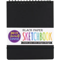 Clearance Ooly Black DIY Cover Sketchbook - Large