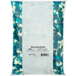 Discount Albanese Confectionery Blue Gummi Sharks 5 lb. Bag