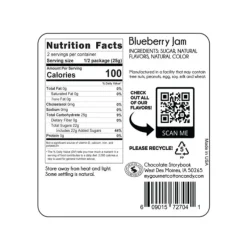Hot Fairy Tale Cotton Candy Blueberry Jam Gourmet Cotton Candy