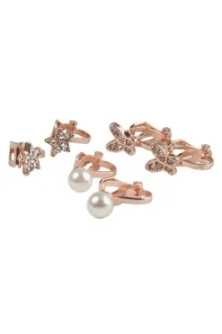 Discount Creative Education Boutique Dazzle Clip On Earrings, 3 Sets