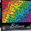 Best MasterPieces Brilliance - Fluttering Rainbow - 550 Piece Puzzle