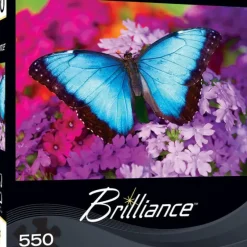 Hot MasterPieces Brilliance - Iridescence - Butterfly - 550 Piece Puzzle