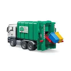 Best Bruder Dump truck yellow/white