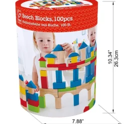 Hot Hape Build Up and Away Blocks - 100 Pieces