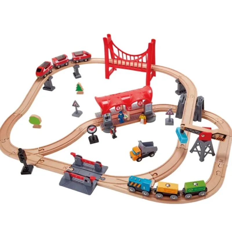 Clearance Hape Busy City Rail Set