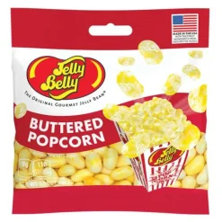 Hot Jelly Belly Buttered Popcorn Jelly Beans 3.5 oz Bag