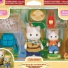 New Epoch Everlasting Play Calico Critters - Exciting Exploration Set ~Latte Cat Brother & Baby~