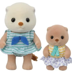 New Epoch Everlasting Play Calico Critters - Sea Otter Sisters - Splashy Snorkel Set