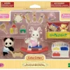 Outlet Epoch Everlasting Play Calico Critters Baby's Toy Box - Snow Rabbit & Panda!